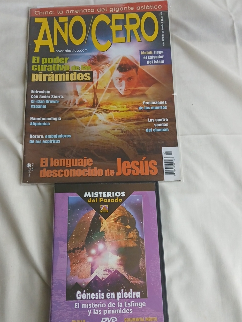 Mysteries del Pasado - Génesis en Piedra (Purple) Dvd Ano Cero Revista